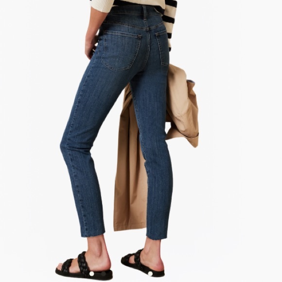 NYDJ High-Rise Straight Ankle Slim Liftxtuck Technology Women’s Jeans - Size: 6 - Picture 15 of 17